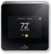 Home Comfort Air Services offers COR Thermostats to its customers in Takoma Park MD.